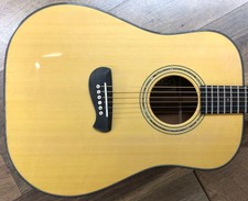 2004 Tacoma DM28 Natural Gloss Finish Dreadnought Acoustic Guitar with OHSC for sale