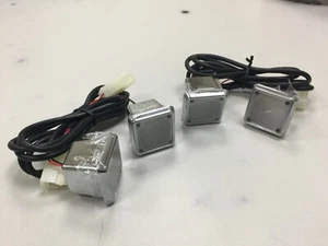 Door Courtesy Lights Set 4PCS For 1986-2016 MERCEDES BENZ W463 G-CLASS White LED - Imagen 1 de 4