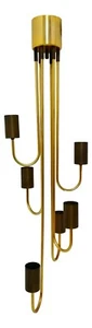 lampadario a sei luci produzione e design goffredo reggiani anni 70 vintage - Imagen 1 de 7