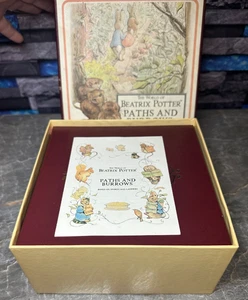 Beatrix Potter Paths and Burrows Board Game 1988 The World Of Beatrix Potter - Picture 1 of 16