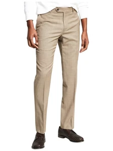 Tommy Hilfiger Anzughose Herren Modern Fit 33/30 Beige Einfarbig Stretch - Bild 1 von 9