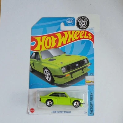 2024 Hot Wheels Ford Escort RS2000 23/250 Factory Fresh 1/10 BRAND NEW Car Green - Image 1 of 2