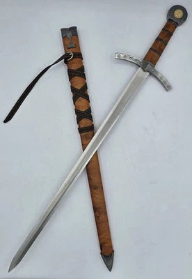 Cruzado Caballero Templario Corto Medieval Cosplay Espada Daga Espada METAL Foto 1 de 4