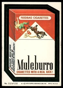 1979 Topps Wacky Packages (2nd Series Rerun) #112 Muleburro - Picture 1 of 2