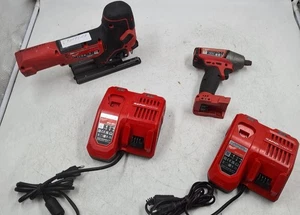 Lot of 4 Various Milwaukee Tools, M18 FIWF12, M18 FBJS - Not Working For Parts - Picture 1 of 15
