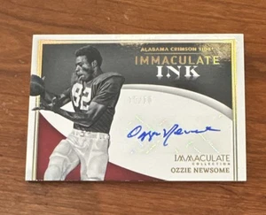 2022 Panini Immaculate Collection Collegiate Immaculate Ink 10/10 Ozzie Newsome - Picture 1 of 2
