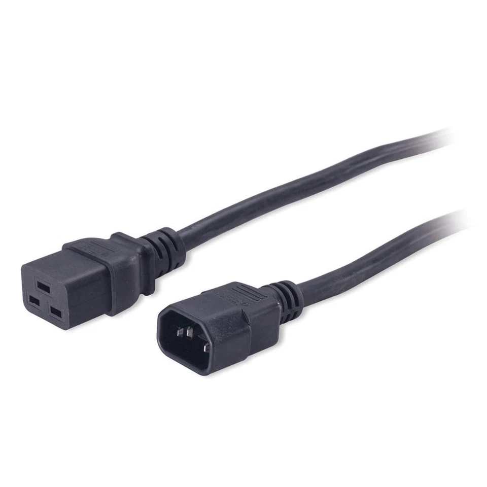 APC - AP9878 - APC NetShelter Power Cord, IEC C19 to C14, 2.0m - 230 V AC - - Image 1 of 1