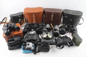 Assorted Vintage Binoculars of Various Brands and Magnifications Job Lot - Picture 1 of 5