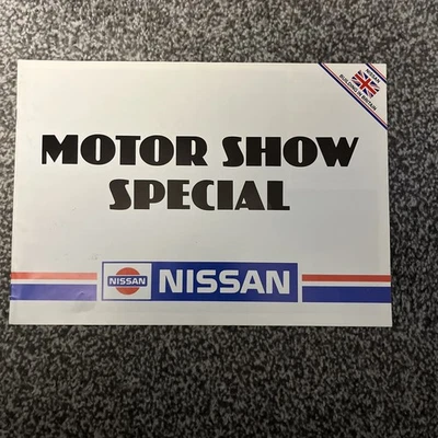 Nissan Motor Show Special Car Brochure - 1984 Includes Bluebird Turbo ZX - Image 1 of 3