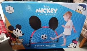 Set gol calcio Disney Topolino e amici NUOVO - Foto 1 di 3