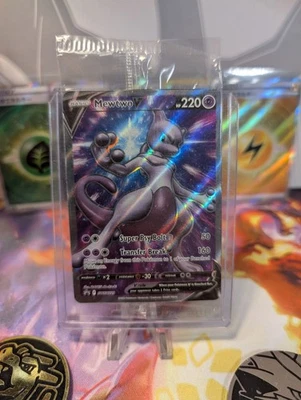 Mewtwo V SWSH229 SWSH: Sword & Shield Promo Cards Holo Sealed NEW!!  - Image 1 of 2