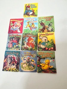 Lot of 10 Vintage Whitman Tell-a-Tale Books – 1950s–60s – Fairy Tales & More - Picture 1 of 17