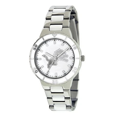NFL Detroit Lions Ladies Mother of Pearl Watch Style: XWL753 $98.90 Cover