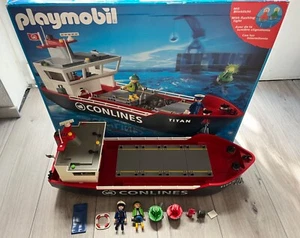 Playmobil 4472 Frachtschiff / Containerschiff "Conlines" in OVP - Bild 1 von 9