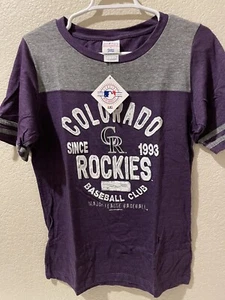 MLB Colorado Rockies Women's Large T shirt New in plastic - Picture 1 of 3
