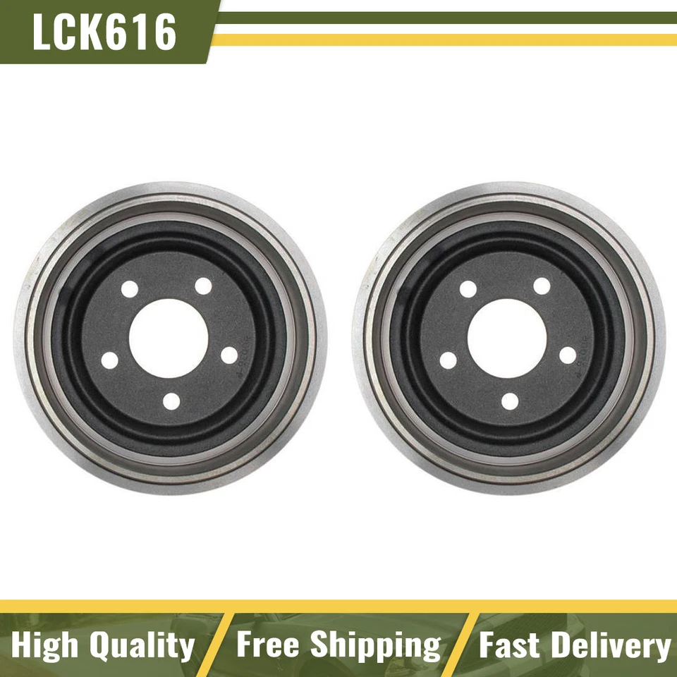 Tambores de freio traseiros para 1998 1999 2000 2001 2002 2003 2004 2005-2009 Ford Ranger - Imagem 1 de 4