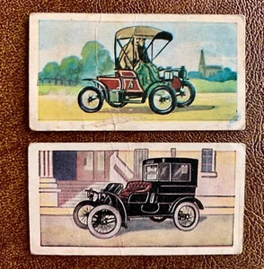 2-Lyons Maid House 100 Years of Motoring Cards Series of 50 No 11 No 12 - Picture 1 of 2