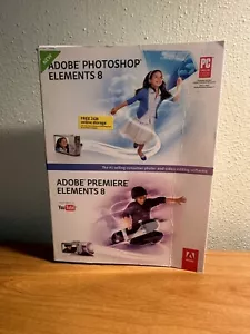 Adobe Photoshop Elements 8 & Premiere Elements 8 - Picture 1 of 9