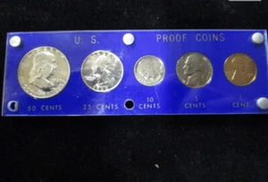 1960’s US Mint Proof Set in a Capital Holder (5 pieces) Similar To Item Picture - Picture 1 of 3