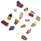 16x Cartoon Patches Applique for DIY Clothing Jackets Jeans