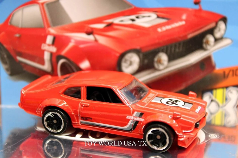 2019 Hot Wheels #98 Muscle Mania Custom Ford Maverick red - Image 1 of 1