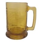 Vintage Amber Glass 12Oz Beer Mug Stein