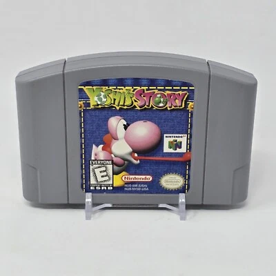 Yoshi's Story (Nintendo 64 N64) CLEANED & TESTED - Image 1 of 2