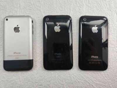 3pcs Apple iphone 2G 3G 3GS 8GB Unlocked mobile phone GOOD for Collection - Image 1 of 4