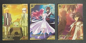 Gundam ARSENAL BASE Karte LXR04-012,13,14(LX) KIRA YAMATO SHINN ASUKA Prisma JAPAN - Bild 1 von 9
