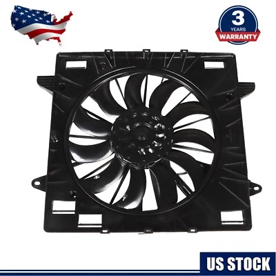 For Cadillac XT5 GMC Acadia 3.6L V6 17-19 Radiator Cooling Fan Assembly 23412299 - Image 1 of 4