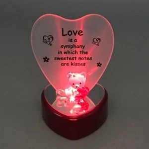 Light up Valentines Gift, Red - Picture 1 of 10