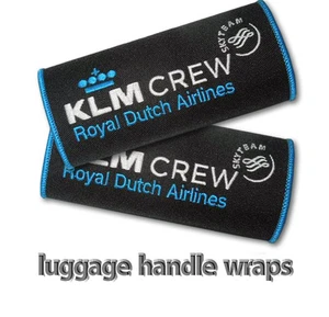 KLM Crew Luggage Handles Wraps - Foto 1 di 2