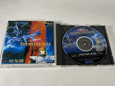 MEGA SCHWARZSCHLLD SEGA CD MEGA CD MCD Japan game very good Space War Simulation - Image 1 of 4