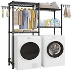 Higeego H6 Laundry Room Storage Shelf, Over Washer and Dryer Rack, Bathroom T...