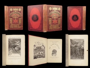 1888 Jules Verne 1st ed Two Years Vacation Deux ans de Vacances | French Hetzel - Picture 1 of 24
