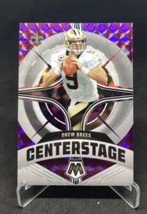 2022 Panini Mosaik Drew Brees Mittelbühne lila Mosaik Prizm/49 Heilige - Bild 1 von 2