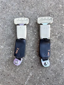 2009-2015 Infiniti Q60 G37 Convertible Rear Seat Belt Buckle Set - Picture 1 of 2