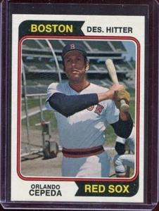 1974 Topps Baseball # 83 Orlando Cepeda (NM-MT) Near Mint to Mint - Picture 1 of 2