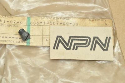 Tornillo para carburador Yamaha SL338 SL396 SS338 SS396 1969 806-14567-00 NOS OEM Foto 1 de 2