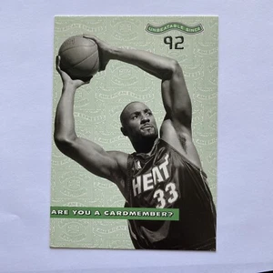 Alonzo Mourning American Express Advertising Postcard c2001 UNP - Picture 1 of 2