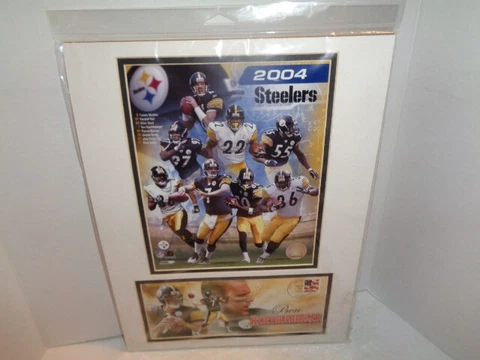 Pittsburgh Steelers, Ben Roethlisberger 2004 First Day Issue Stamp & Poster EX Cover