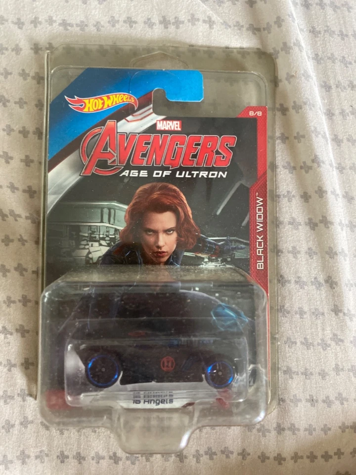 hot wheels marvel avengers 8:8 blck widow 16 angels unopened new - Image 1 of 1