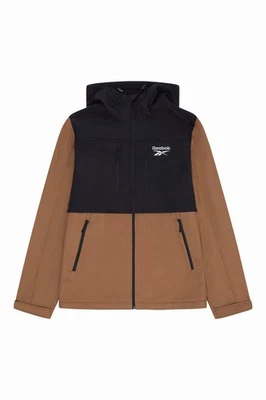Reebok Mens Softshell Jacket Timber Brown - Image 1 of 4