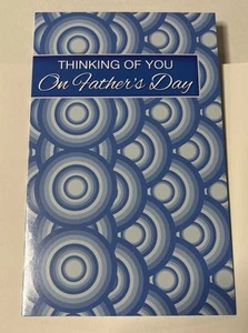 Tarjeta de felicitación Stockwell Día del Padre 💙 Pensando en ti maravillosa 5”x7.75” - Imagen 1 de 12