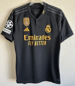 2023/24 Adidas Real Madrid Jude Bellingham Third Jersey M UCL shirt england kit - Picture 1 of 8