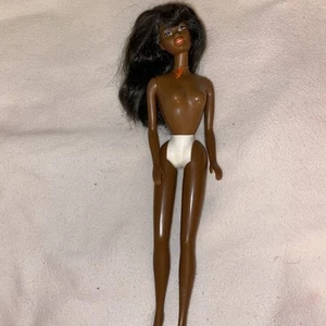 Vintage 90s Barbie African American Sweetheart Doll Christie #18609 Orange Nude Doll - Bild 1 von 14