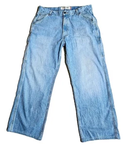 Levi's Men's Carpenter Denim Pants Loose Fit Straight Blue Size 36 x 30 - Picture 1 of 14