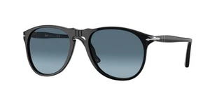 PERSOL PO9649S 95 Q8 Black Blue Gradient 55 mm Men's Sunglasses - Picture 1 of 1