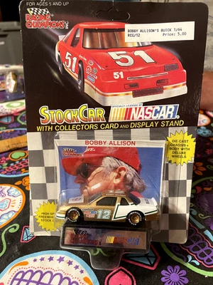 Гоночные чемпионы 1991 запасной автомобиль Bobby Allison Buick #12 автомобиль масштаб 1:64 NASCAR - Изображение 1 из 2