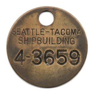 SEATTLE-TACOMA COSTRUZIONE NAVALE • - • SEATTLE-TACOMA, WASHINGTON, WA. • TC-35203 - Foto 1 di 2